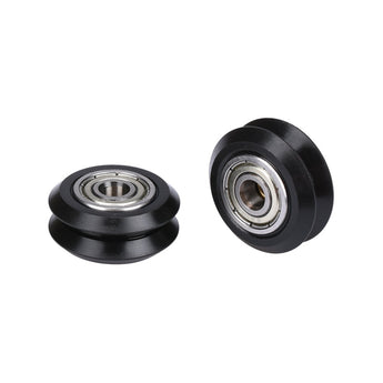 CNC Openbuilds Plastic wheel POM Small&Big Passive Round Wheel Idler Pulley Gear Perlin Wheel & V-type for V-Slot C-Beam.