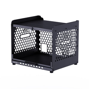 BIQU Panda Stack Aluminum Alloy Multi-Layer Rack with Dual AMS and ViViD Setup for Bambu Lab A1/A1 mini