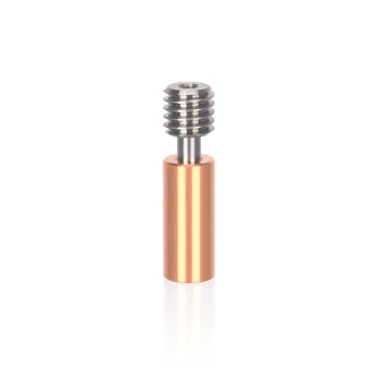Throat tube, H2 bimetal (copper alloy + GRADE5 titanium alloy), high temperature version.
