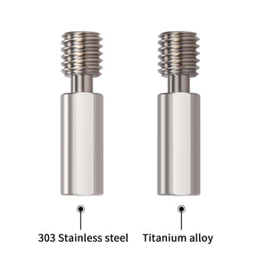 BIQU BX All-metal  Throat Stainless steel & Titanium alloy  Heat break 3D Printer Accessories  For BIQU H2 Extruder  3D Printer Parts.