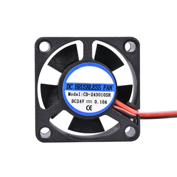DC 5V 12V 24V 3010 Fan Cooling Brushless Mini Fan 30*30*10MM Cable 17CM 2Pin Radiator Black For 3D Printer Parts Reprap.