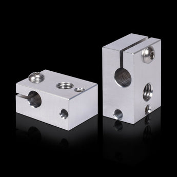 BIQU V6    Heater Block  aluminum PT100 3D Printer Parts For E3D V6 Hotend J-head BMG Extruder Titan.
