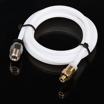 1M ID 2mm OD 4mm Teflon PTFE Bawden Pipe +2/3pcs Quick Fit Couping 1.75mm Filament for E3D V5 E3D V6 J-head.